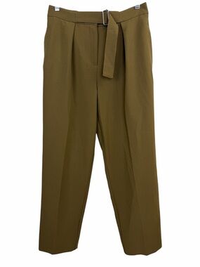 Topshop Belted Tapered Trousers Size US 6 / UK 10